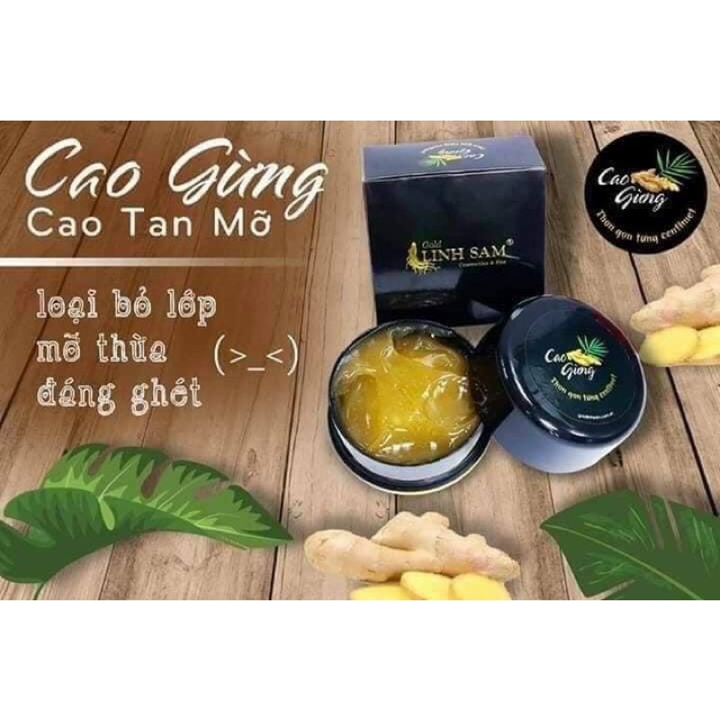 cao gừng tan mở bụng