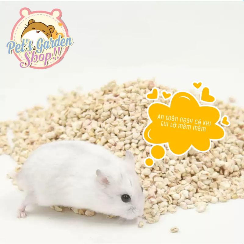 Cùi bắp lót chuồng (gói 500gr) cho hamster, nhím, bọ ú, pet nhỏ...