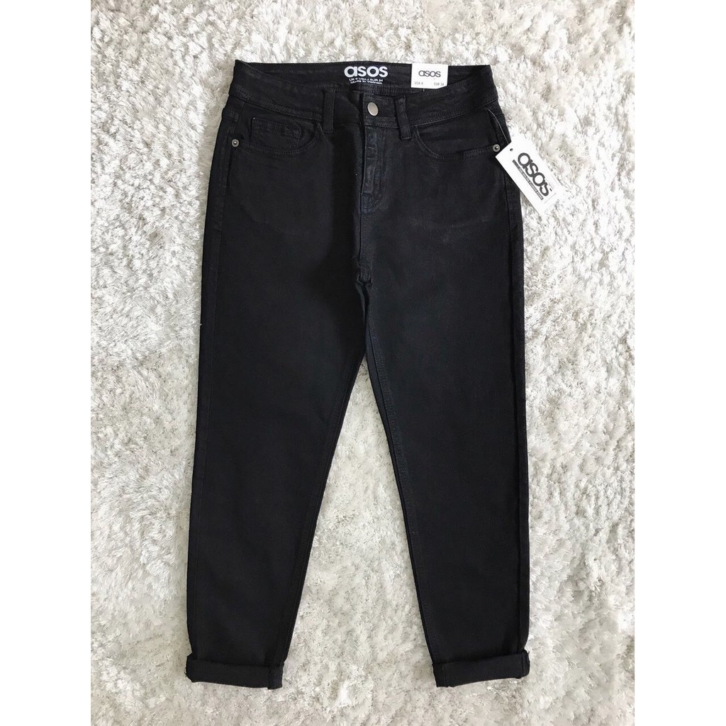QUẦN JEAN BOYFRIEND 9 TẤC TRẮNG ĐEN | BigBuy360 - bigbuy360.vn