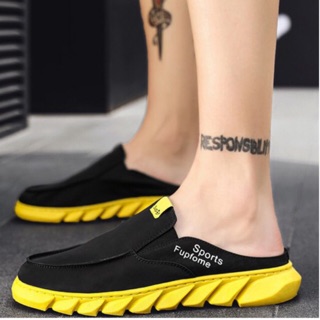 Sẵn vàng size 42 [Order Quảng Châu] Giày Nam cá tính siêu tiện dụng -Q008
