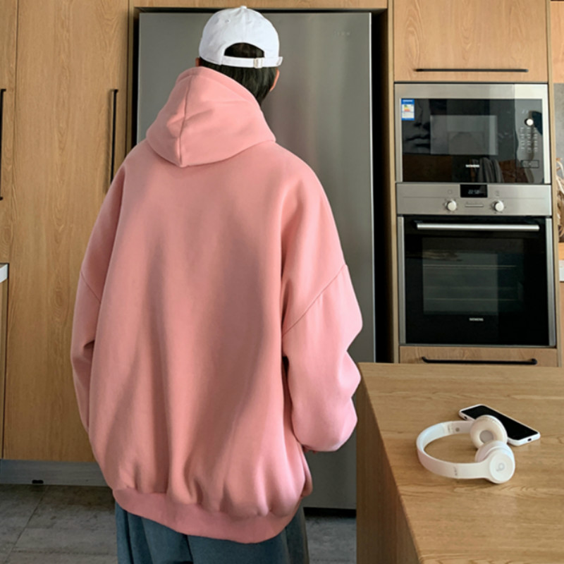 Áo Hoodie Dáng Rộng/ Có 4 Màu/ Có In Hình Thời Trang Phong Cách Hàn Quốc Cho Nam | BigBuy360 - bigbuy360.vn