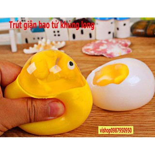 Gudetama squishy trứng bóp trút giận