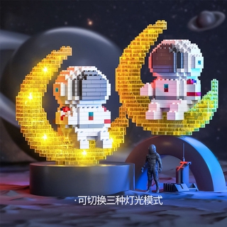 LEGO Bộ Lắp Ghép Mô Hình Nhà Du Hành Vũ Trụ 3d Cho Bé Zcx2