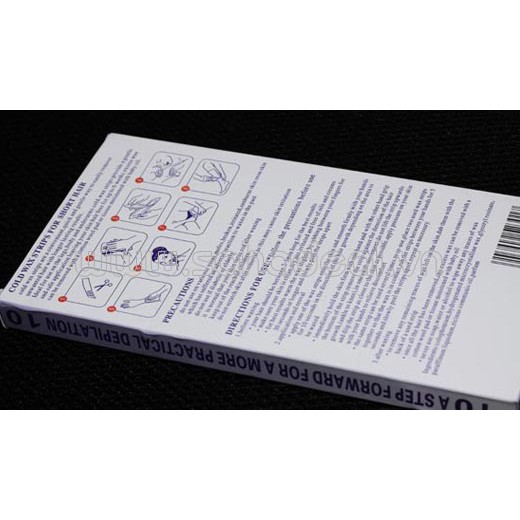 HỘP 10 MIẾNG WAX LÔNG DEPILATORY WAX RUNCAILI TẨY LÔNG VĨNH VIỄN | BigBuy360 - bigbuy360.vn