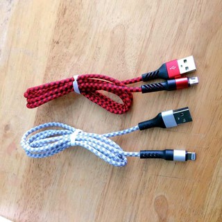 Cáp Lightning và Micro USB dây dù cao cấp