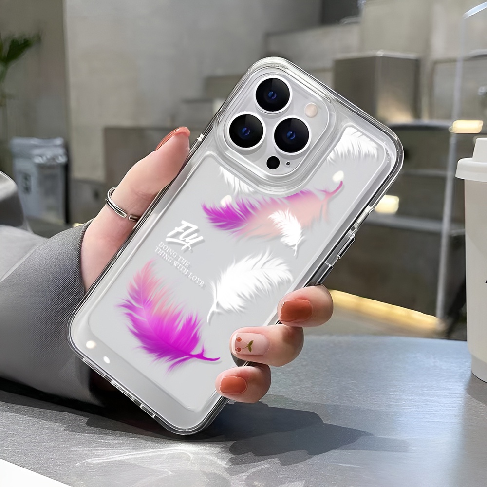 Ốp Điện Thoại Tpu Dẻo In Hình Mặt Trăng Vũ Trụ Trắng Cho iphone 14ProMax 14Plus 13 11 12 7Plus X XR XS Max
