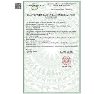 Colly Gluta C Plus Thái Lan