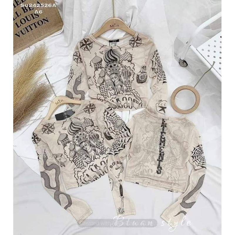 🔥ÁO TATTOO ĐỘC ĐÁO MAI PHƯƠNG BÙI🔥