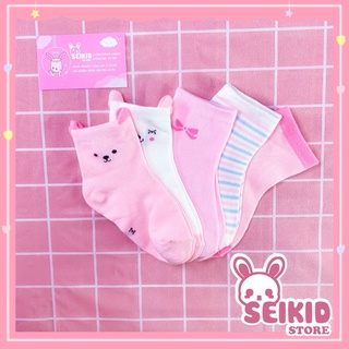Set 10 đôi tất cổ cao cho bé