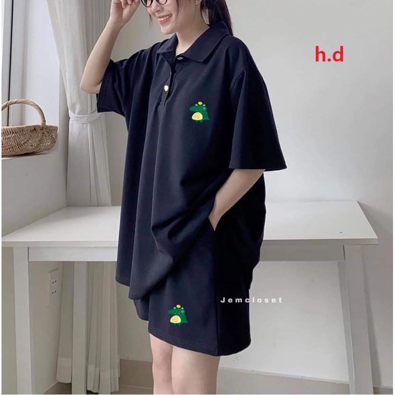 Bộ polo khủng Long đội gà HĐ11