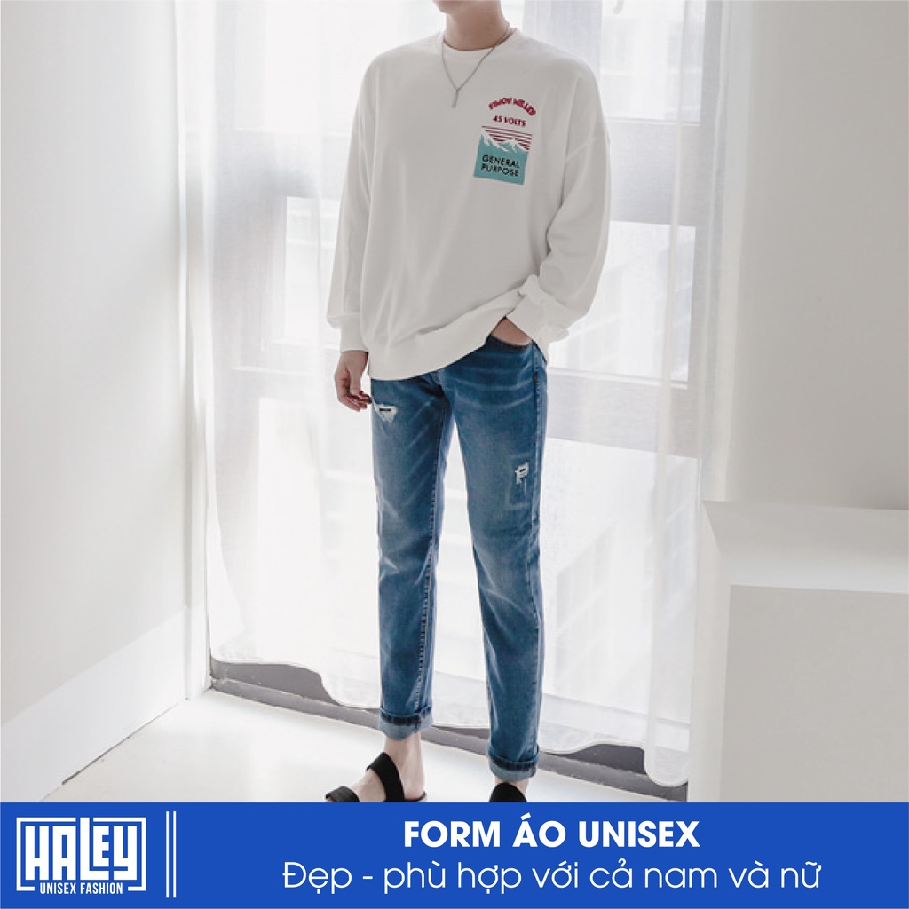 Áo Hoodie Nam Nữ unisex HALEY HD14 phong cách Hàn Quốc cá tính, Chất nỉ cá sấu - Quà tặng ngẫu nhiên | BigBuy360 - bigbuy360.vn