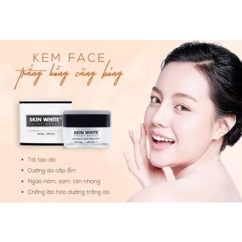 Kem Face Skin White dưỡng trắng da, đánh bay nám, ngừa lão hóa