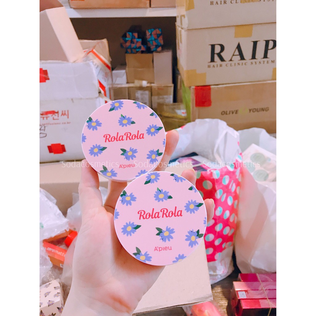 PHẤN NƯỚC APIEU ROLA ROLA COVER PANG GLOW CUSHION | BigBuy360 - bigbuy360.vn