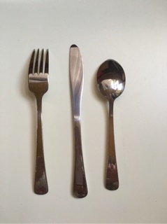 Bộ thìa dĩa inox hàng không