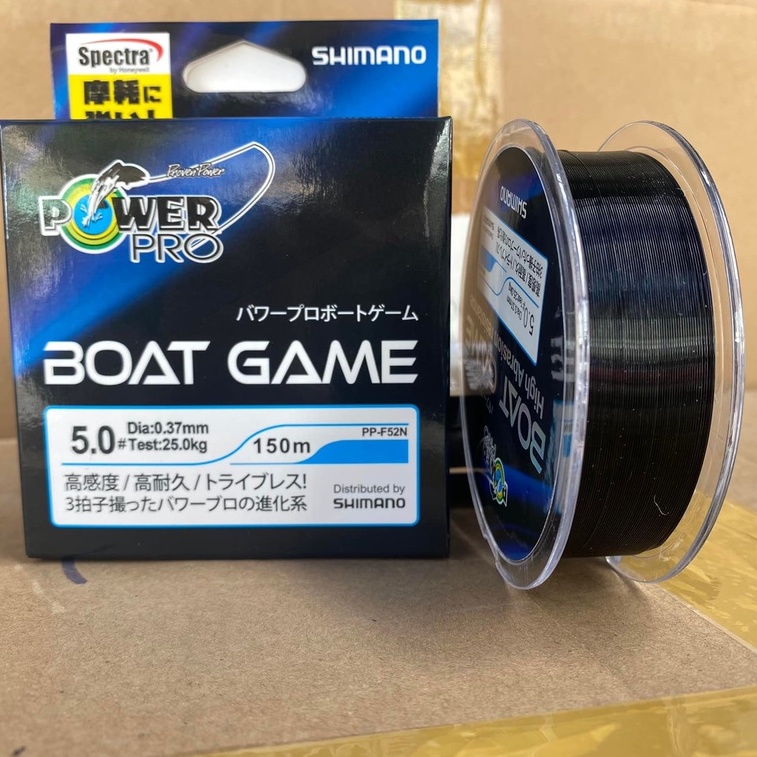 Cước Shimano Boat Game 150m Màu Đen - ĐỒ CÂU ĐINH THẮNG