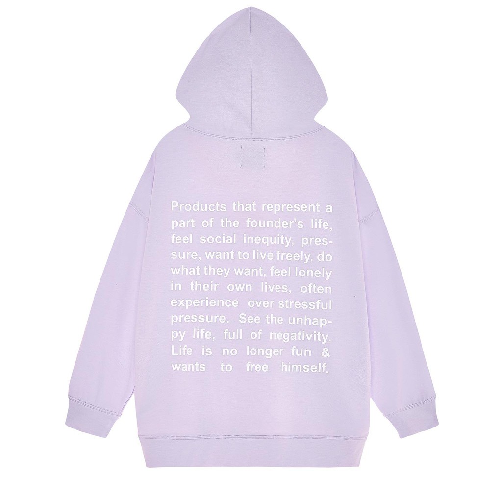 HOODIE "DEFINITION" PASTEL PURPLE | BigBuy360 - bigbuy360.vn