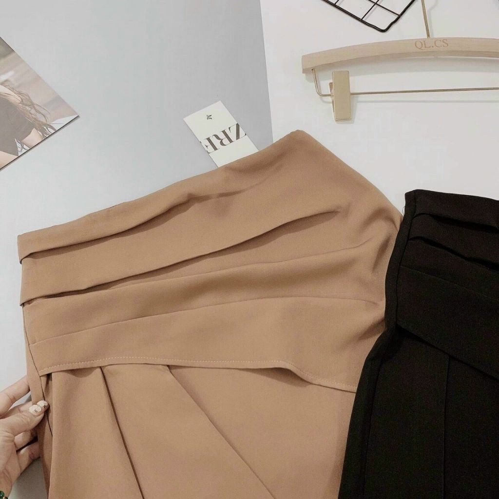 Chân váy chữ A thiết kế độc lạ quý phái sang trọng mặc tôn dáng | BigBuy360 - bigbuy360.vn