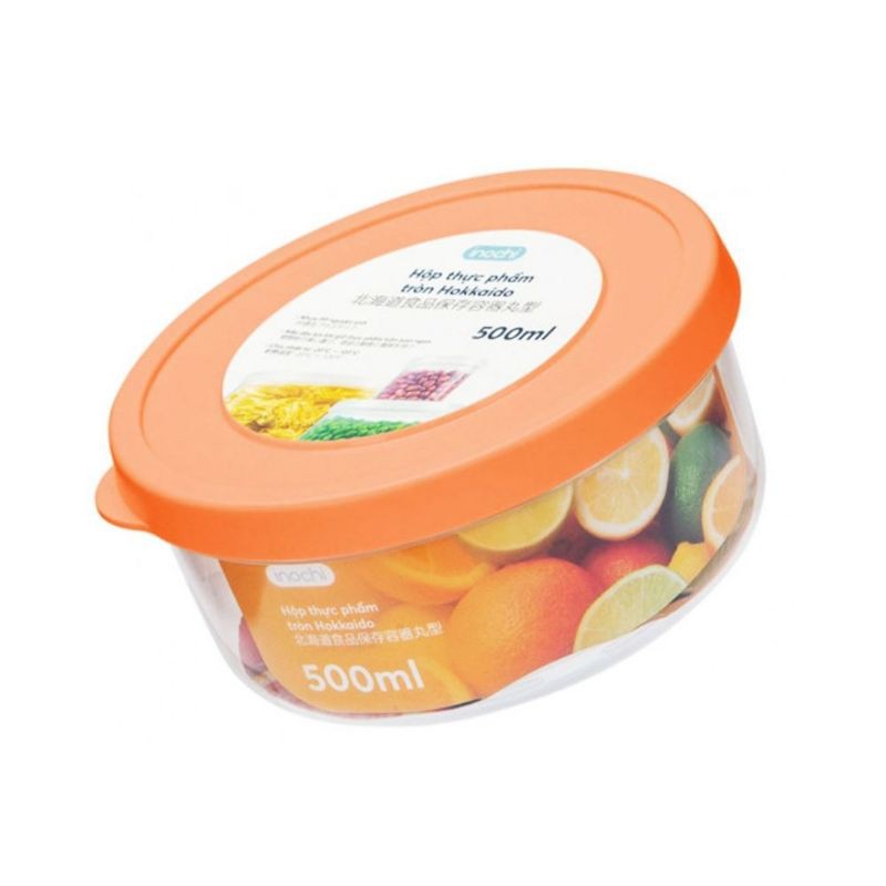 Hộp nhựa tròn Hokkaido 500ml, 1000ml, 1500ml, 2000ml, 2500ml