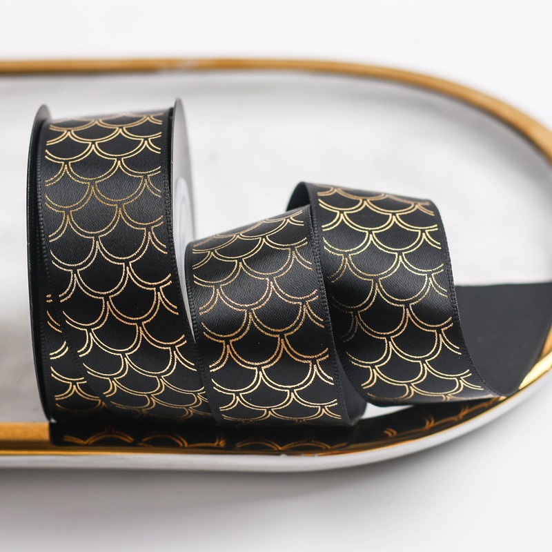 Dây ruy băng 25mm 10yard thắt nơ trang trí xinh xắn đa dụng