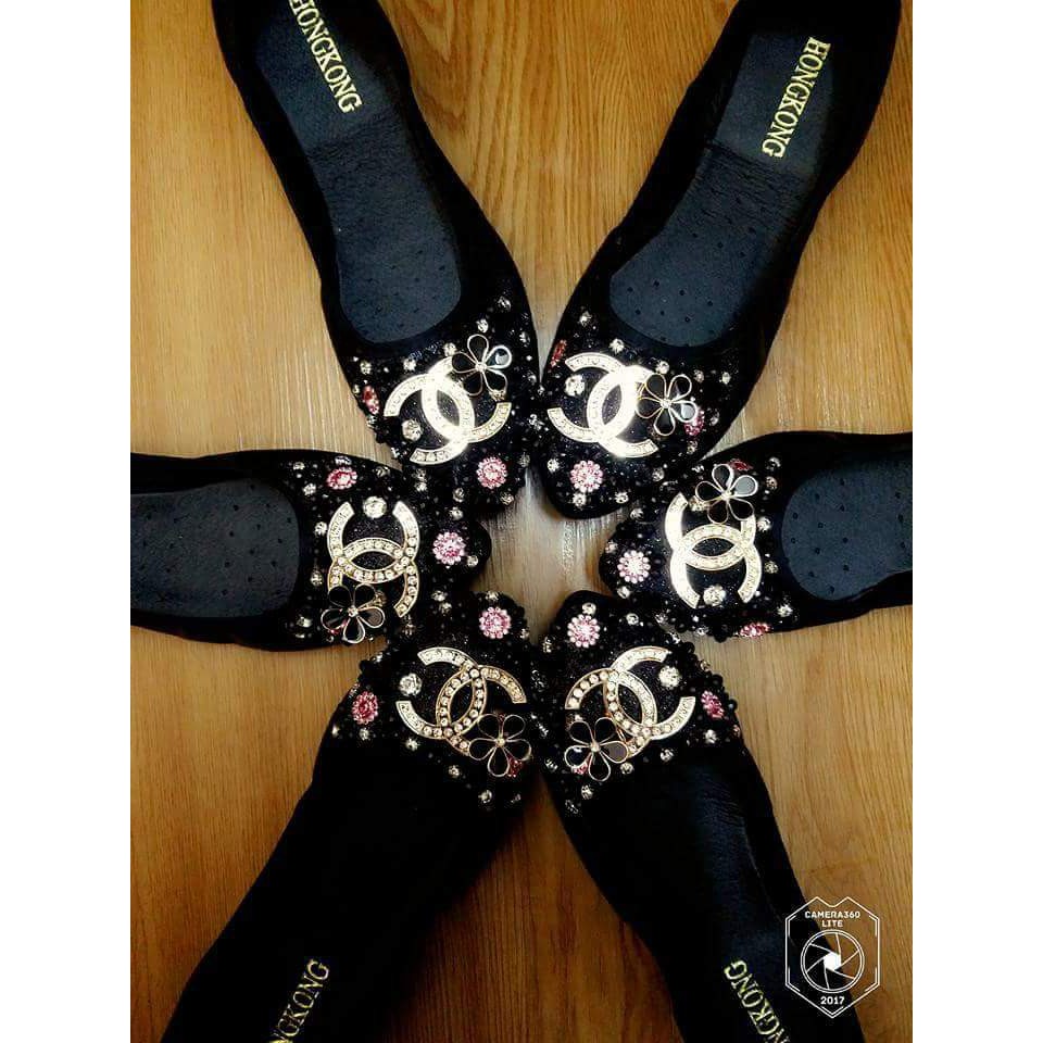 Giày búp bê x hoa có sẵn | BigBuy360 - bigbuy360.vn