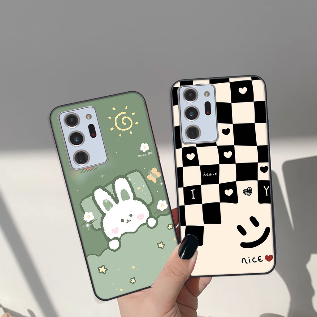 Ốp lưng Samsung Galaxy NOTE 20 ULTRA in hình Gấu nâu - hồng, Gấu Be@rick  cực CUTE, DỄ THƯƠNG