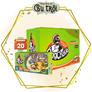 Combo 20 Hộp Viên Gia Vị BÚN RIÊU CHAY Gold Ông Chà Và 126g
