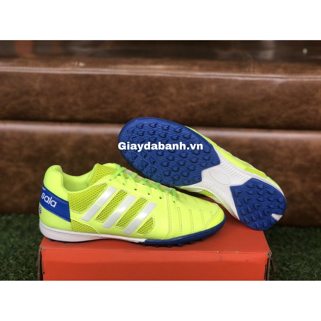 Giày sale Sala Mới Nhất Xanh Lá Khâu Full Đế TF playsoccer.store