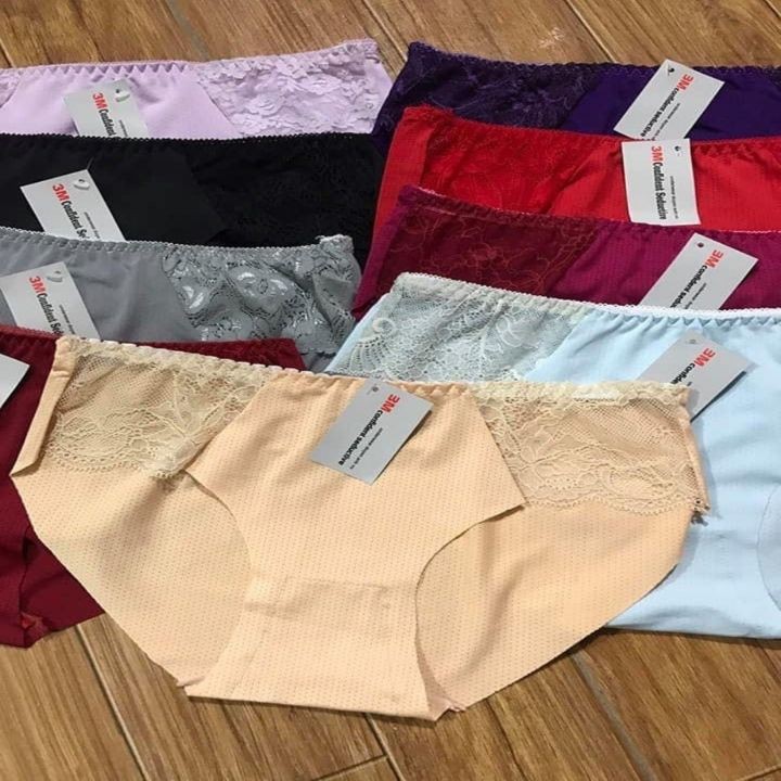 [SIÊU RẺ] Quần Lót Su Phối Ren Sexy Quyến Rũ Thấm Hút Mồ Hôi | BigBuy360 - bigbuy360.vn
