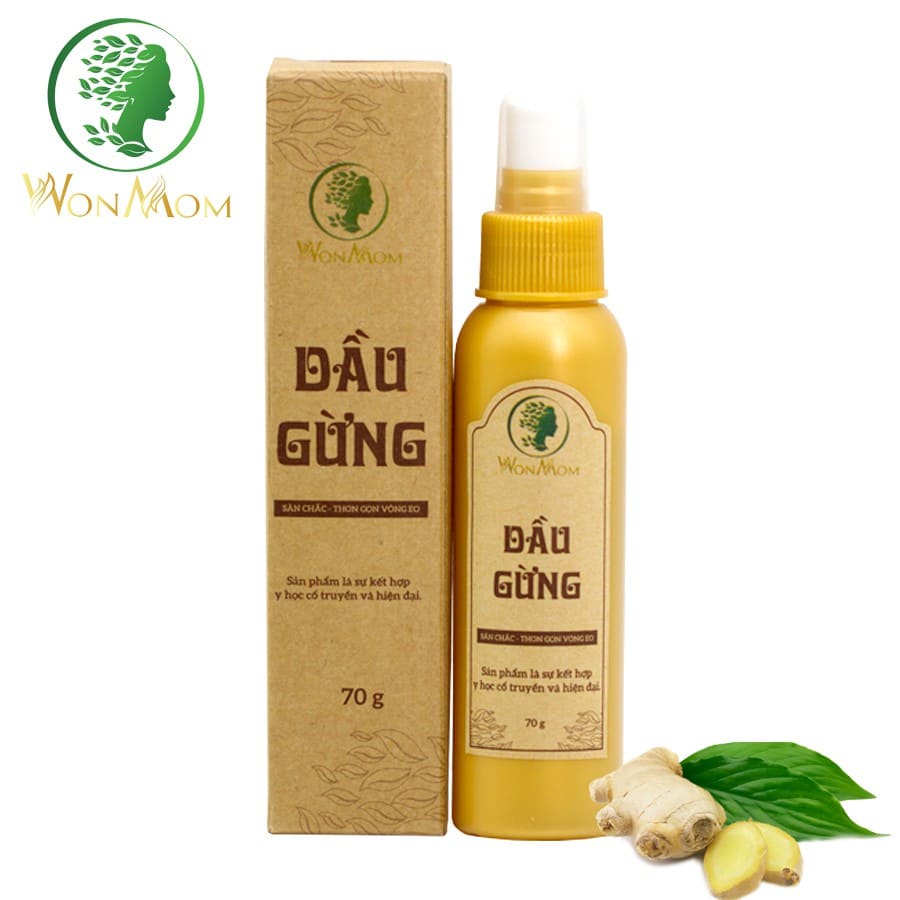 [CHÍNH HÃNG WONMOM] BỘ GIẢM EO SAU SINH VỚI MUỐI THẢO DƯỢC, DẦU GỪNG ĐÁNH TAN MỠ WONMOM – SẢN PHẨM GIẢM EO