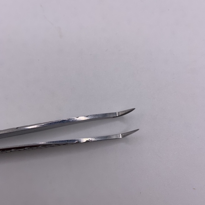 NHÍP volume pakistan caro  phủ nhám nano( màu bạc)_DỤNG CỤ NỐI MI_QUYÊN QUYÊN