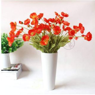 Hoa lụa - hoa anh túc (hoa poppy)