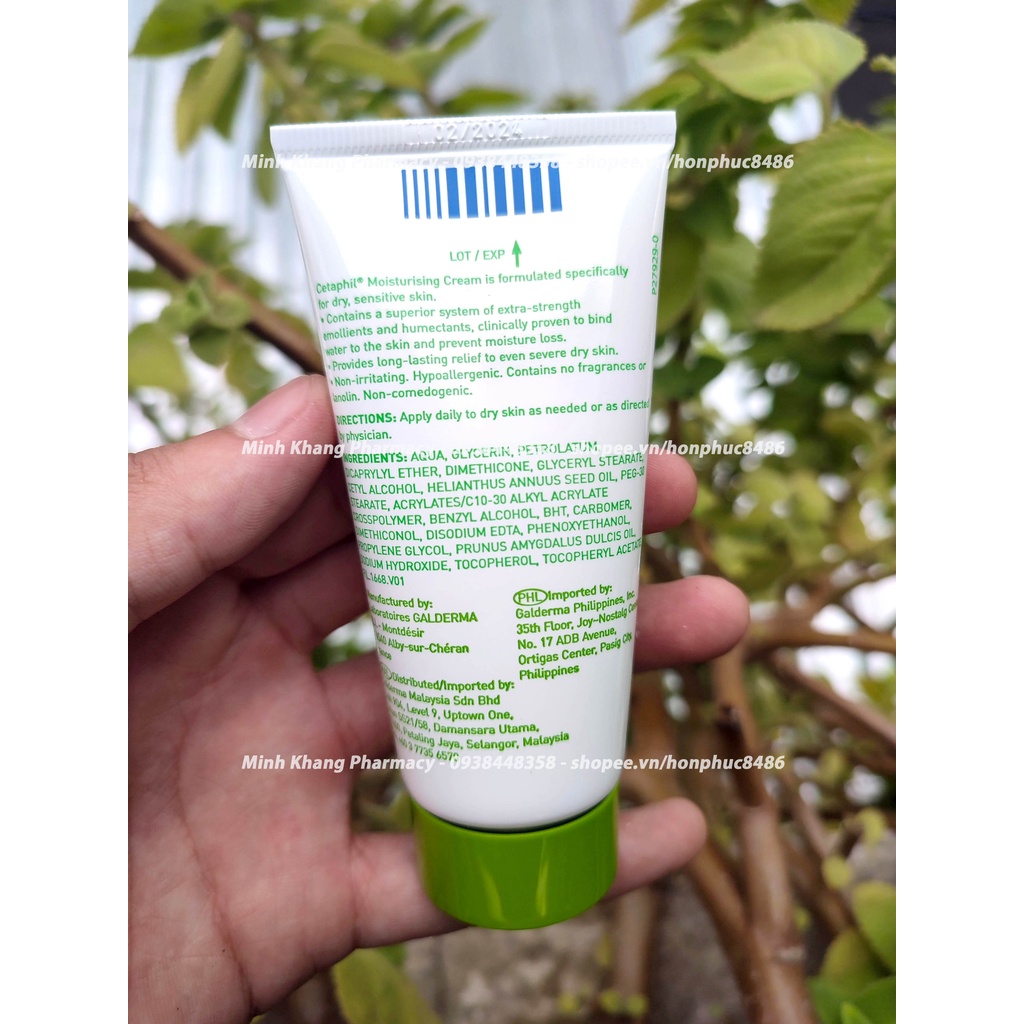 Kem Dưỡng Ẩm Cetaphil ⚡Chính Hãng⚡ Làm Mềm Da Cho Mặt, toàn thân Face &amp; Body Moisturizing Cream 50g