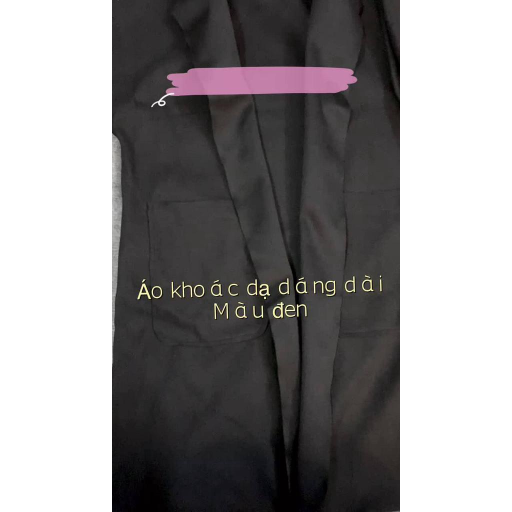 [SẴN] Áo Khoác Dạ Măng Tô Dáng Dài MEI YING OFFICIAL Chất Dạ Đẹp Phong Cách Hàn Quốc Đi Học Đi Làm Đi Chơi | BigBuy360 - bigbuy360.vn