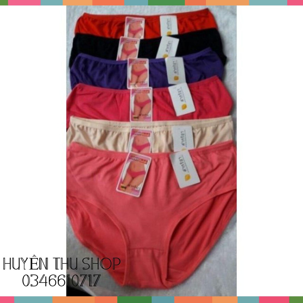 10 quần lót cotton thái lan bigsize (60-80kg)