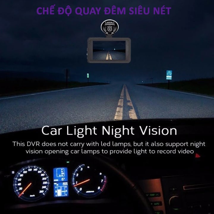 Camera hành trình V10 1296P sắc nét, tích hơp hệ thống thông minh ADAS, có GPS | BigBuy360 - bigbuy360.vn