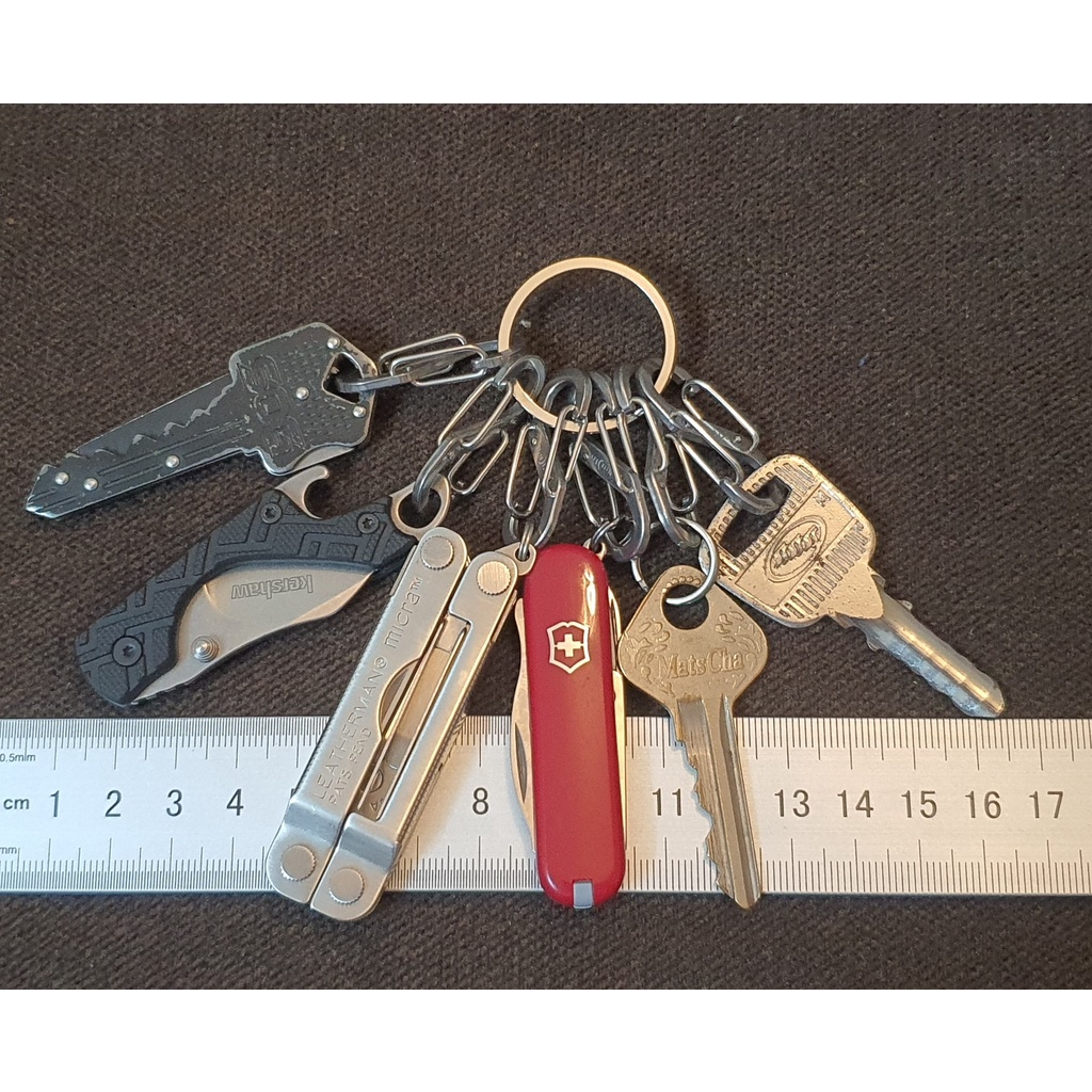 Móc ring tròn, phụ kiện treo móc khóa