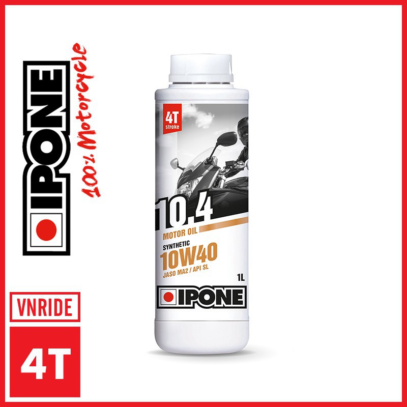 Nhớt PHÁP cao cấp IPONE 10.4 10W40 1L - X135SHOP