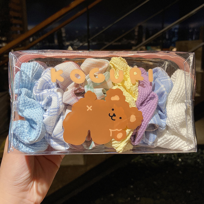 Dây cột tóc kiểu dáng đơn giản trẻ trung xinh xắn