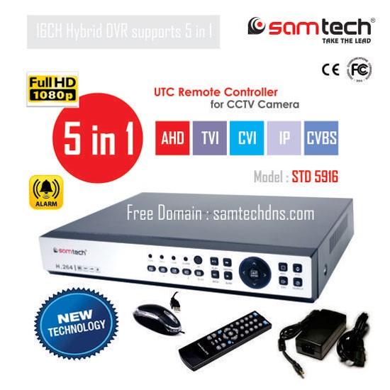 Đầu ghi CCTV Giám sát GIÁ RẺ THANH LÝ XẢ KHO Samtech STD-6916