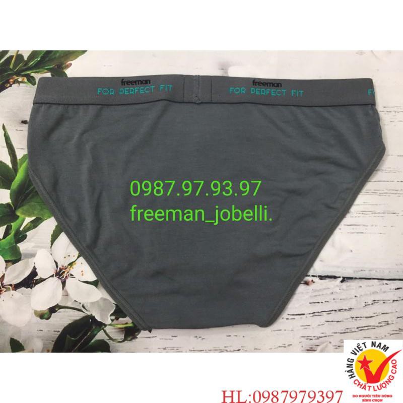 Quần xì ,quần sịp nam cao cấp Freeman BC637,hình thật + video, dòng sản phẩm cao cấp siêu mịn mát,sang chảnh