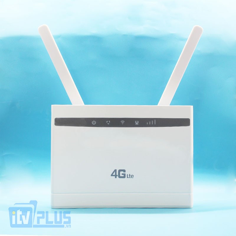 Thiết bị phát sóng wifi từ sim 3g/4g CPE CP101. ZTE MF253S Truy cập 32 User. Có cổng lan - 2 râu anten đi kèm