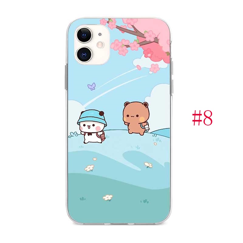 Ốp Lưng Silicon In Hình Hoạt Hình Dễ Thương Cho iPhone X 6 6s 7 8 Plus 5 5s SE