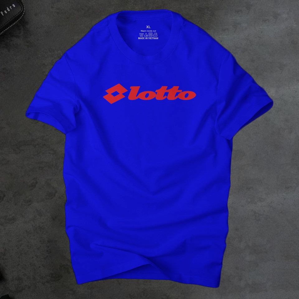 Áo thun nam cao cấp Lotto thời trang cá tinh , chất vải cotton co giãn 4 chiều thoáng mát | ursport