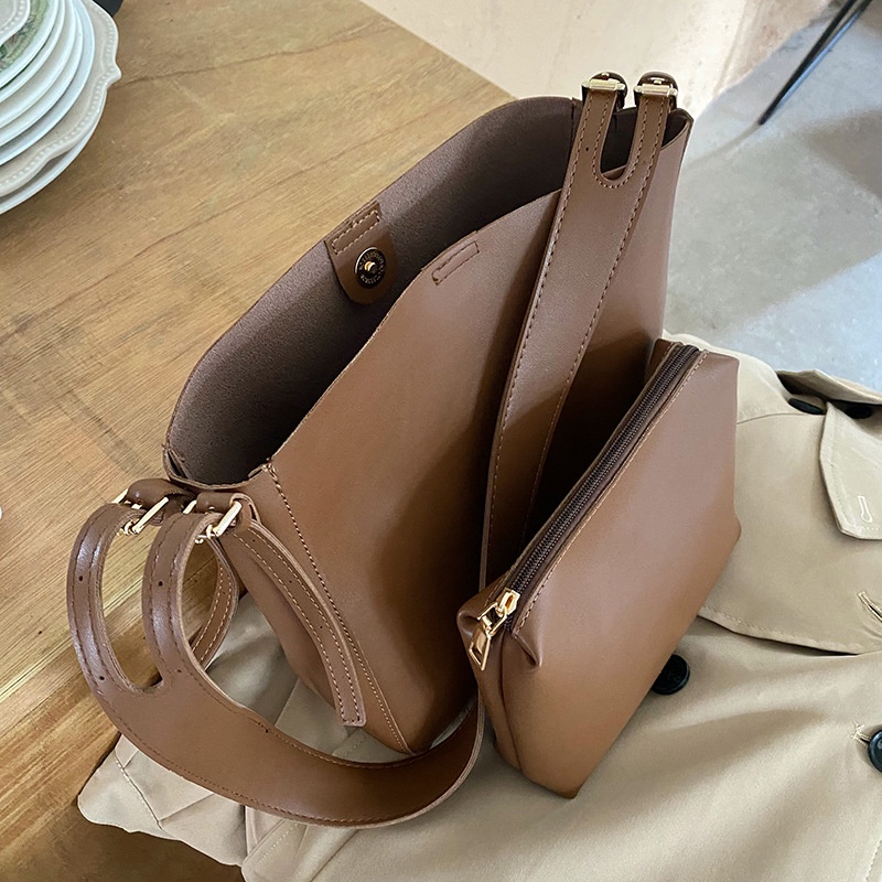 Túi xách nữ tote da trơn công sở đeo vai đi học đi làm đựng vừa A4, laptop – L24