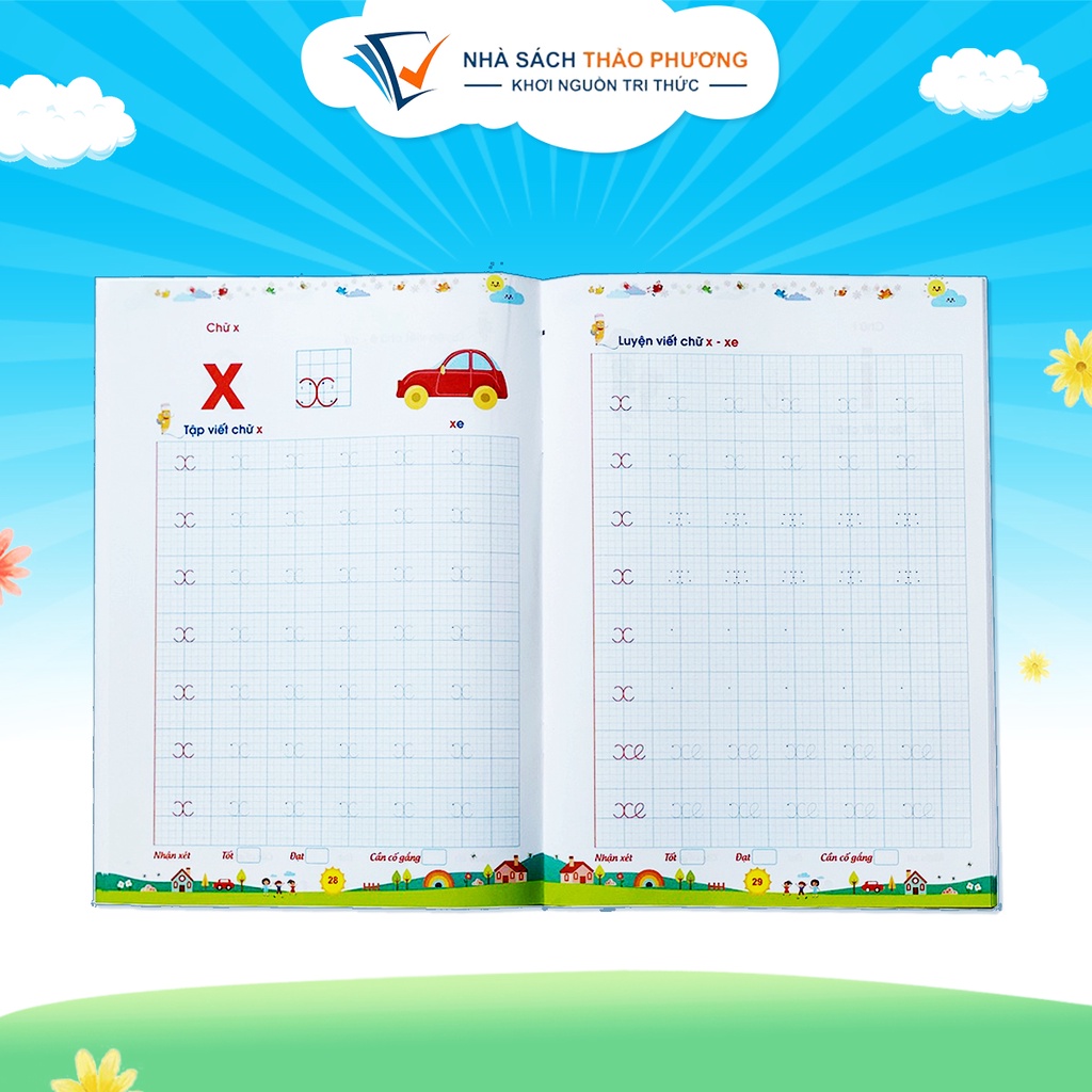 Sách - Bé tập tô, viết chữ to cho bé từ 4-6 tuổi