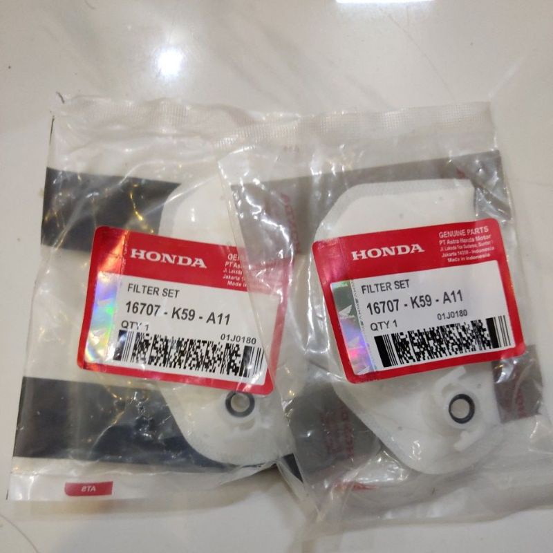 Lọc xăng Honda Vario 150 zin indo có sẵn ron của lọc.