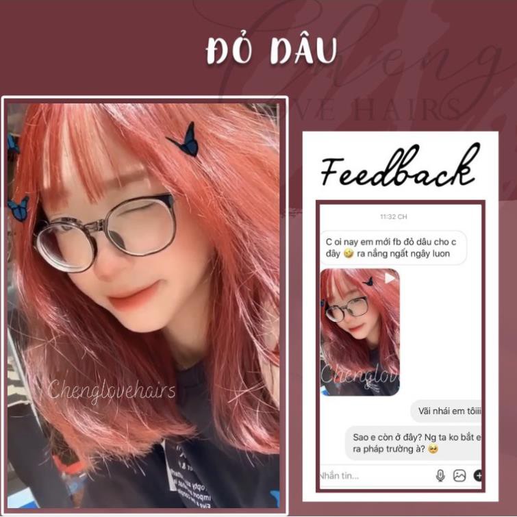 Thuốc nhuộm tóc màu ĐỎ DÂU - STRAWBERRY