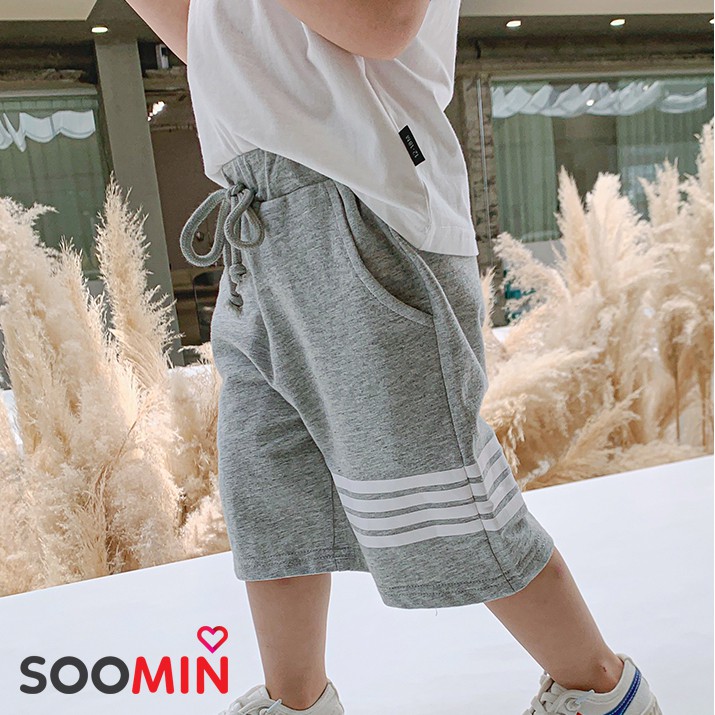 Quần short thể thao cho bé trai 1 - 5 tuổi chất cotton Soomin Shop QATE H1