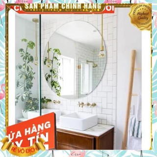 Gương Tròn Treo Tường Nhà Tắm Cao Cấp [Size D40,D50,D60cm], Mirror Decor 360, 089.88.999.44