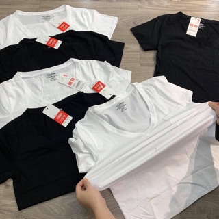 Áo phông cổ tim Pull & Bear hot hit